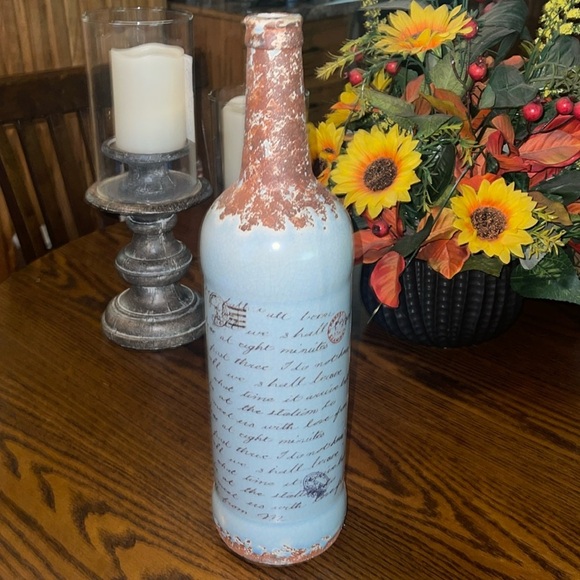 🏡NEW/CERAMIC RUSTIC VASE - Picture 1 of 6